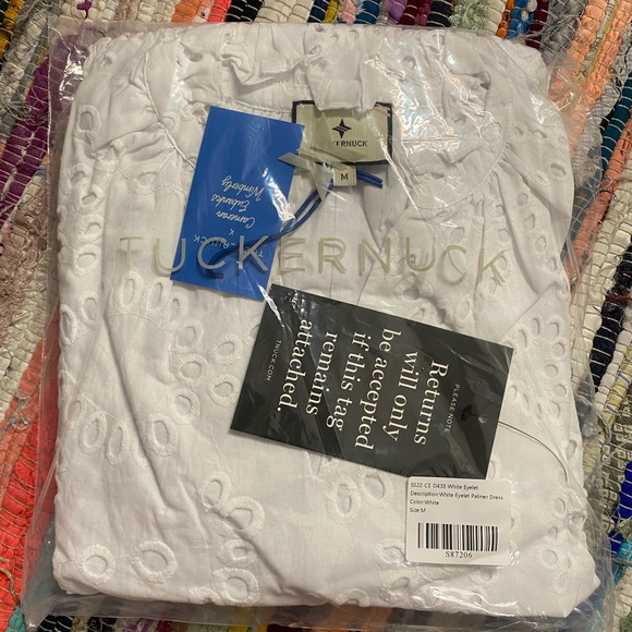 Tuckernuck x Cameran Eubanks Wimberly White Eyelet Palmer Dress NWT - Picture 3 of 3